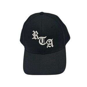 RtA Nilson Hat in Black 3D Old English  One size